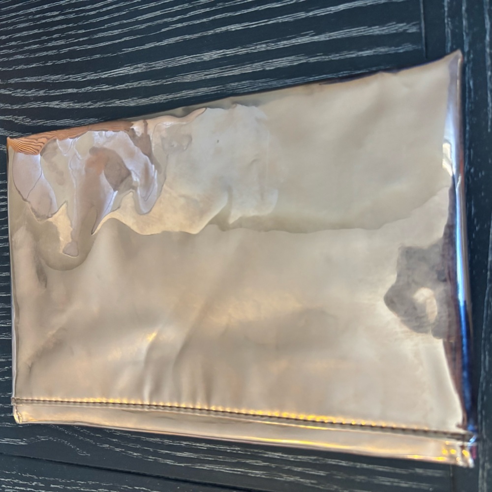 Lulus Rose Gold Metallic Clutch​ - Picture 2 of 4